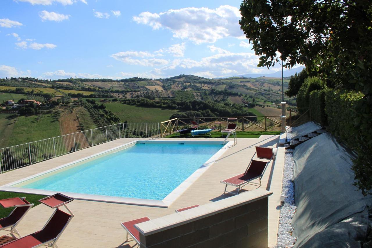 Country-House Pecora Nera Pensionat Mosciano SantʼAngelo Exteriör bild