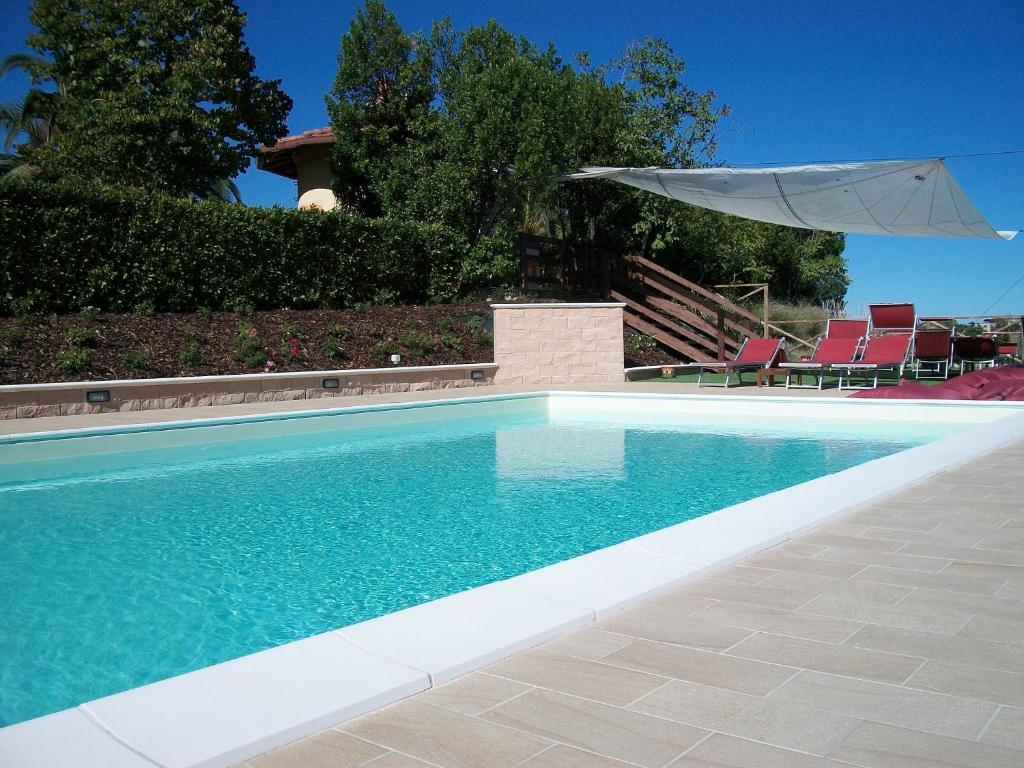 Country-House Pecora Nera Pensionat Mosciano SantʼAngelo Exteriör bild