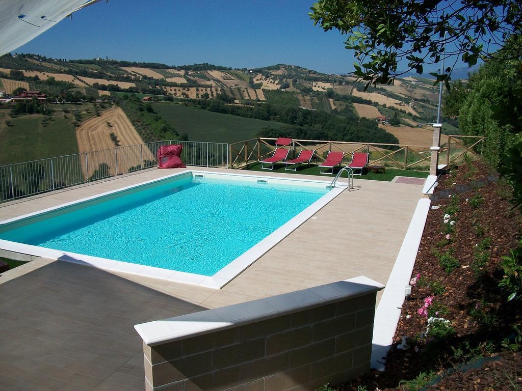 Country-House Pecora Nera Pensionat Mosciano SantʼAngelo Exteriör bild